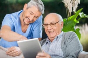 Switching digital social care records