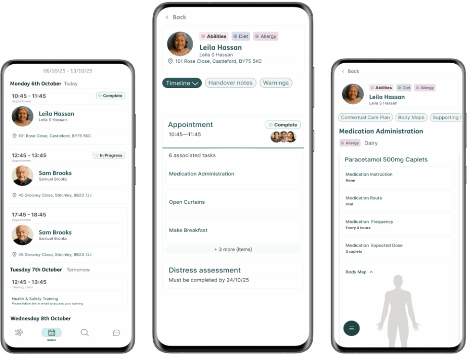 Meet the New Better Care at Home App - Nourish Care