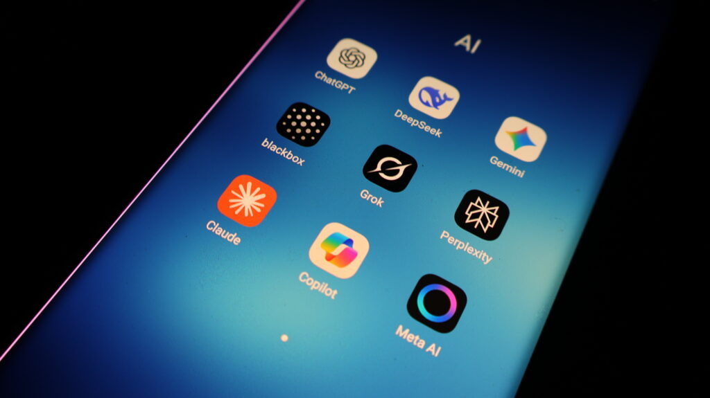 AI app screen for applied AI blog